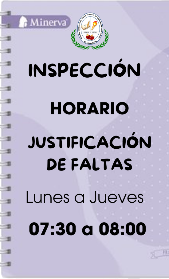 HORRIO JUSTIFICACION FALTAS